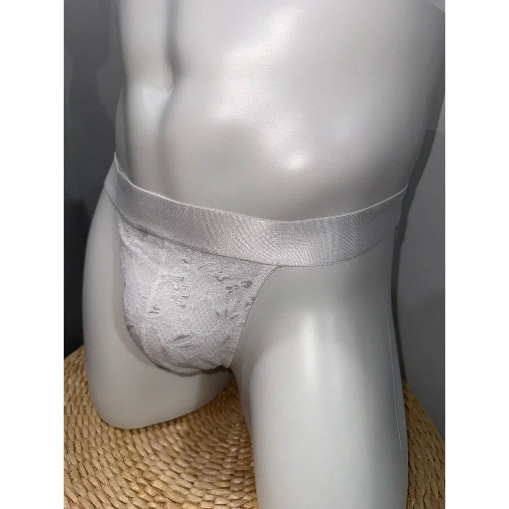 Cosabella Honeymoon White Lace Jock Strap Luxury‎ Collection Size L